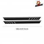 Car Accessories Vinyl Door Side Stickers Car Side Skirt Decal Sill Door Side Decal Stickers for Mercedes Benz G500 G63 W463 G65